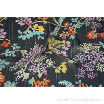 Viscose 50D High Twist See Through Crepe Fabric